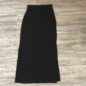 Black maxi skirt from Old Navy. Lightly worn, no stains or tears.